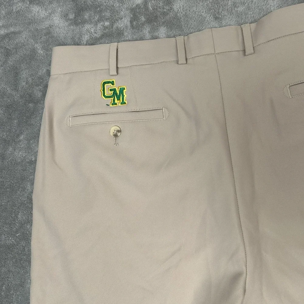 Peter Millar George Mason University Shorts Color Khaki Beige Men's‎ Size 36